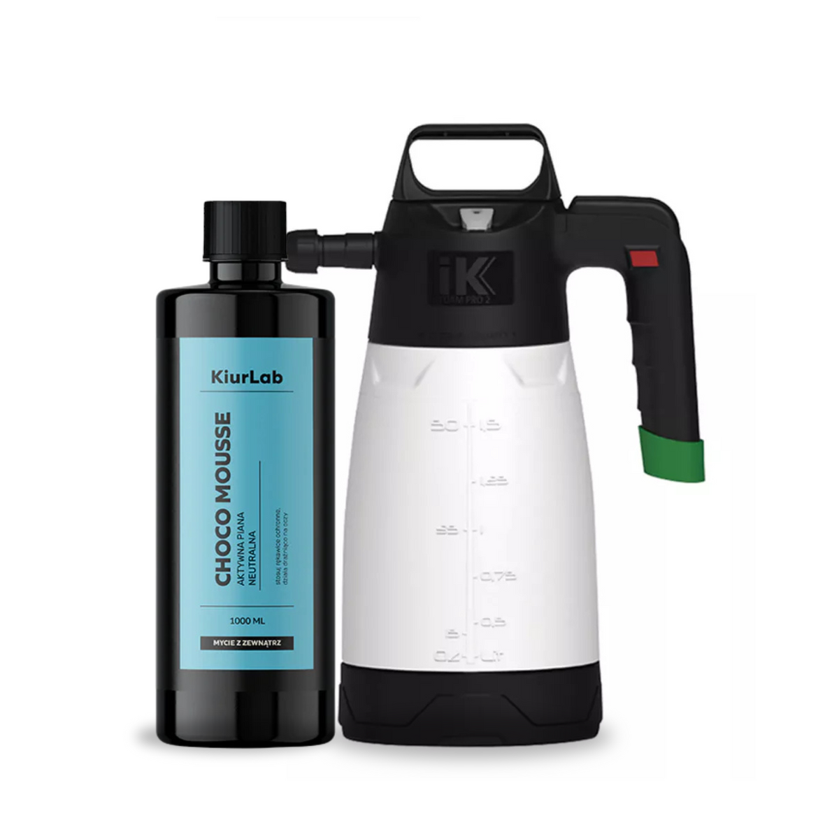 Aktiver Schaum Choco Mousse 1000ml + IK Foam Pro 2 Set