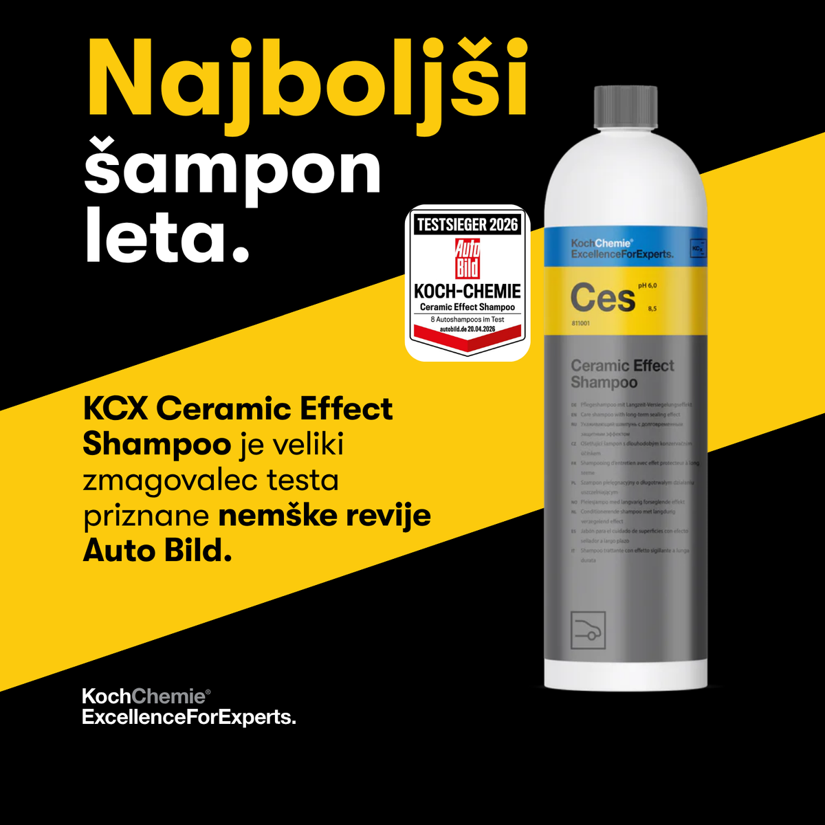 KOCH Keramik-Effekt Shampoo 1000ml