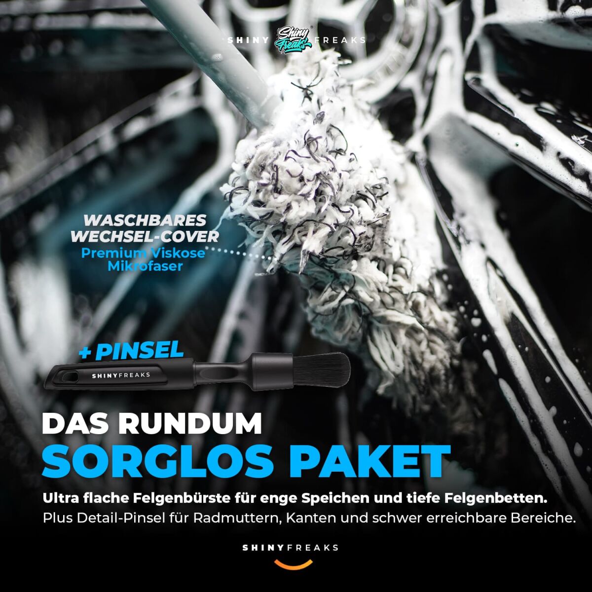 Chemical Guys Signature Series Wheel Cleaner – komplet za platišča – pogled 4