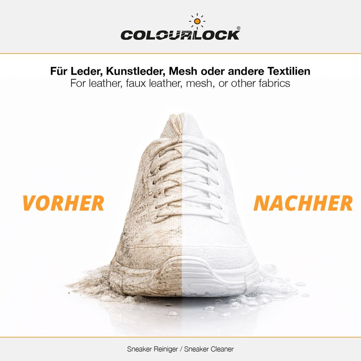 Colourlock Sneaker Cleaner 200 ml – komplet za čiščenje obutve – pogled 3