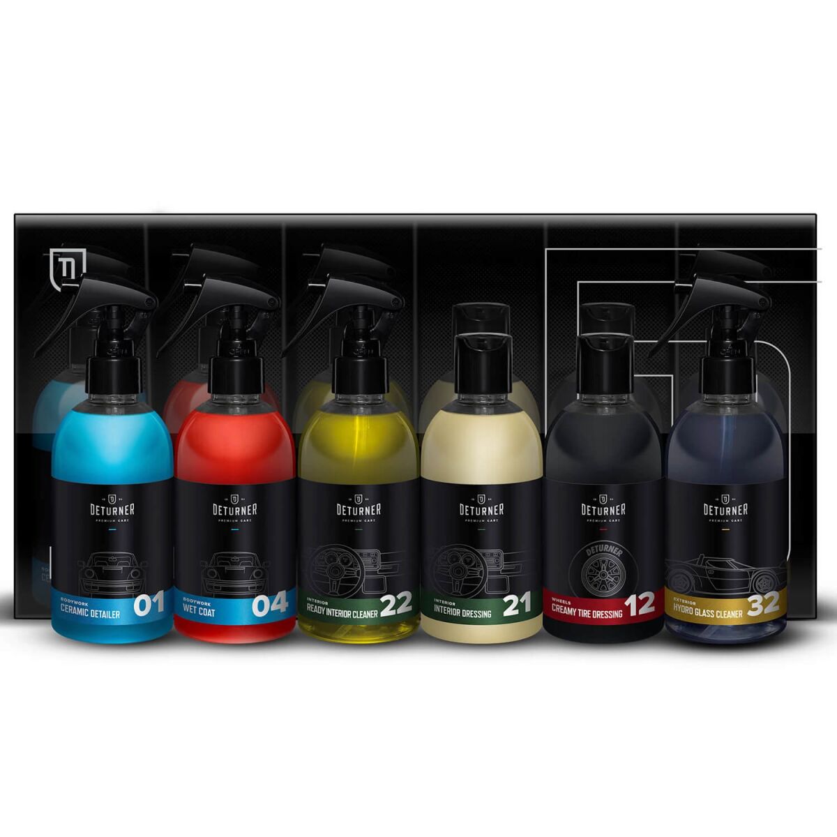 Deturner Detailing Set – 6-delni začetni komplet za nego – pogled 2