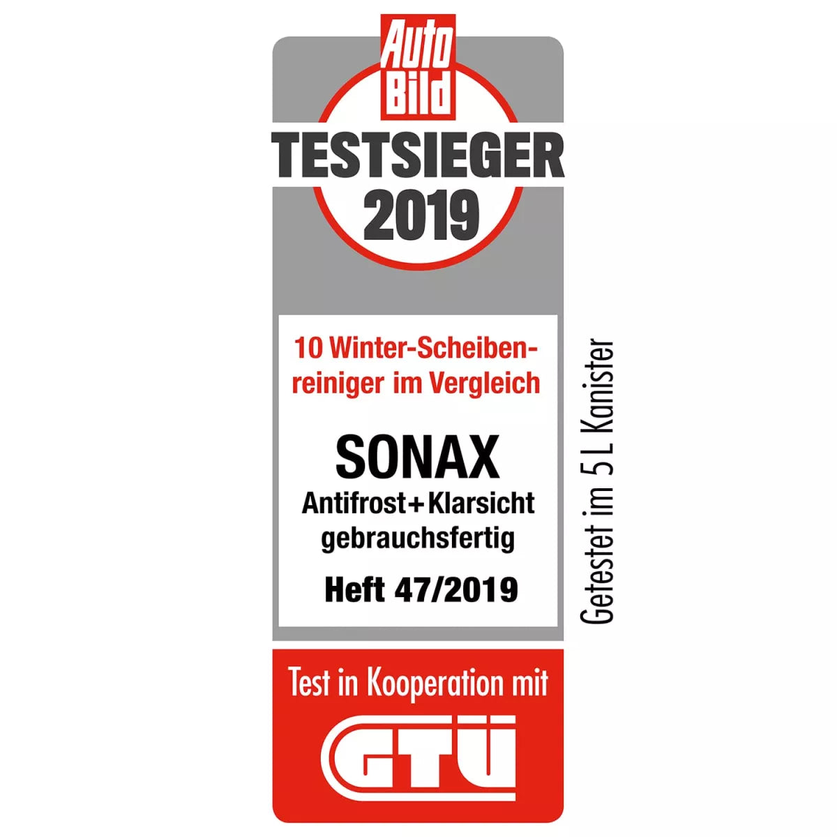 SONAX AntiFrost&KlarSicht bis -20°C Citrus 5L
