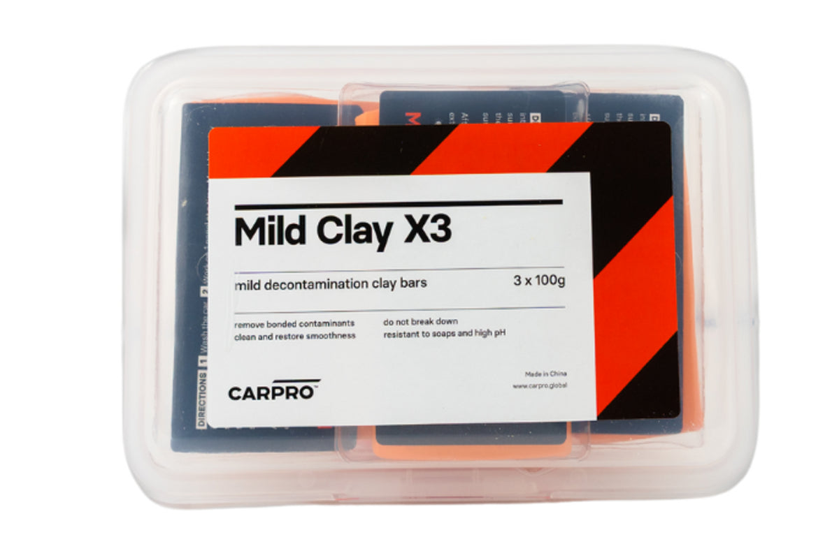 CarPro Mild Clay Set 100g X3 (mittel)