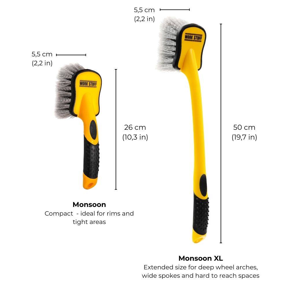 Work Stuff Monsun XL Felgenbürste