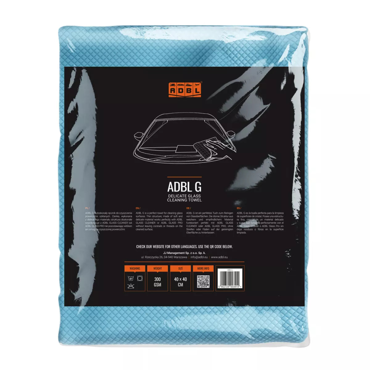 ADBL Glass Towel 40 x 40 cm (Glastuch)