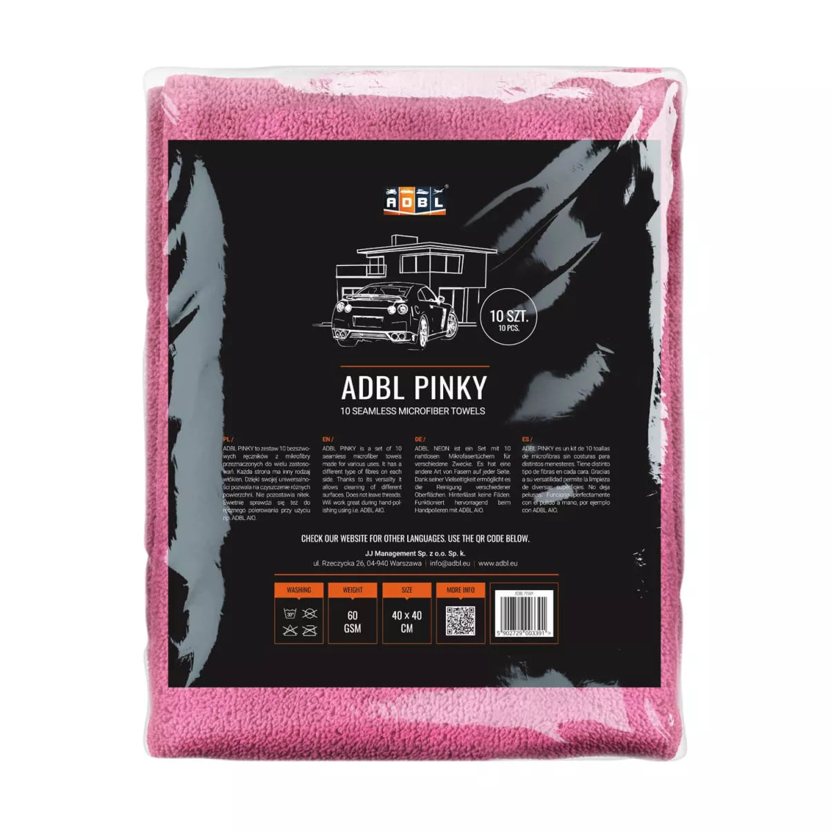 ADBL Pinky Mikrofasertuch-Set 10/1
