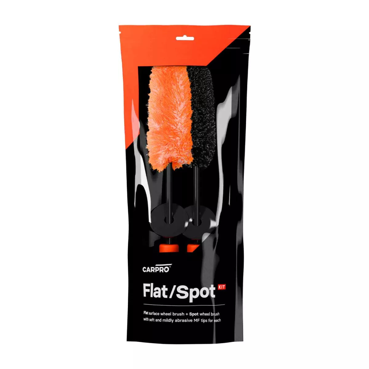 CarPro Felgenbürsten-Set Flat/Spot