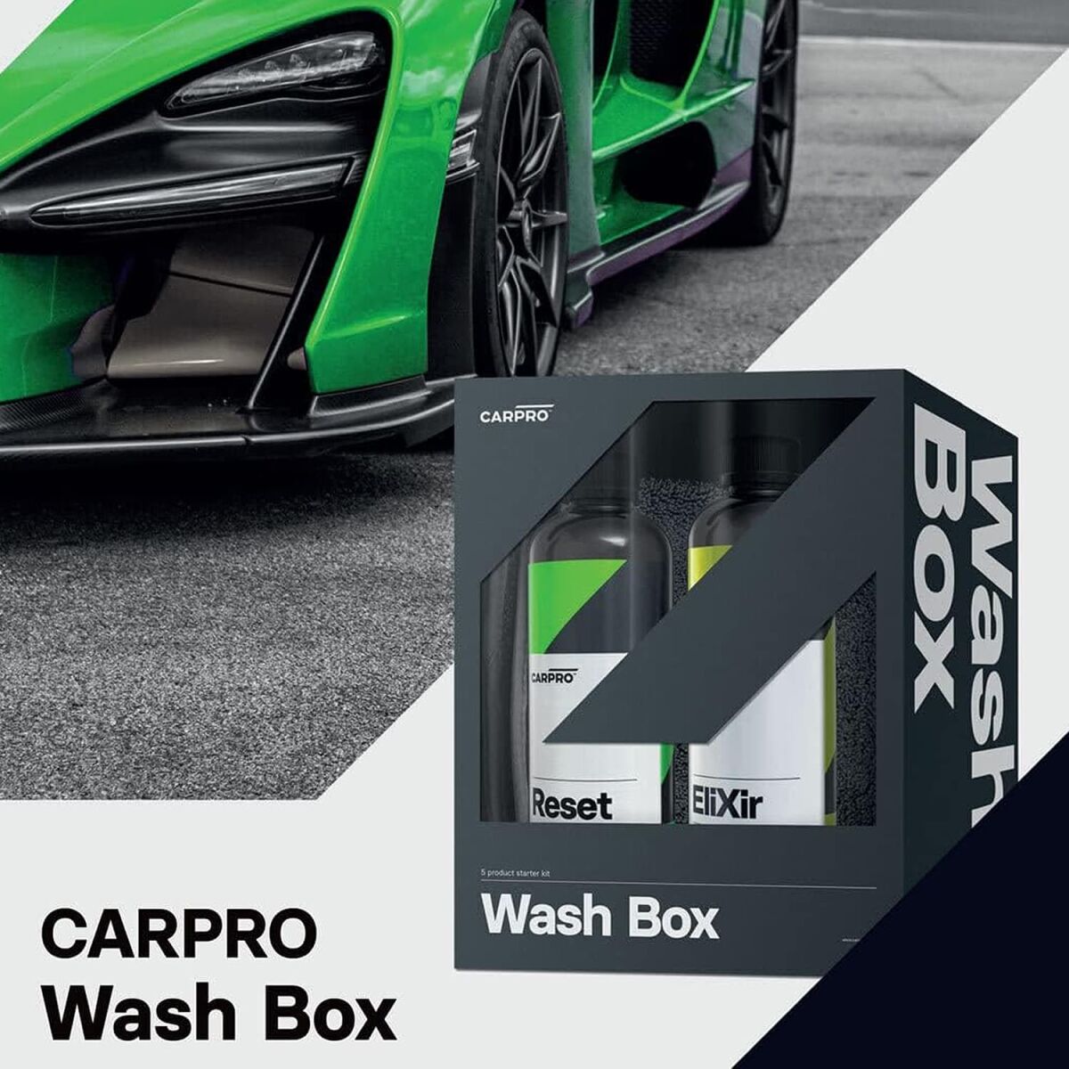 CarPro WashBox – začetni komplet za pranje in nego laka – pogled 5