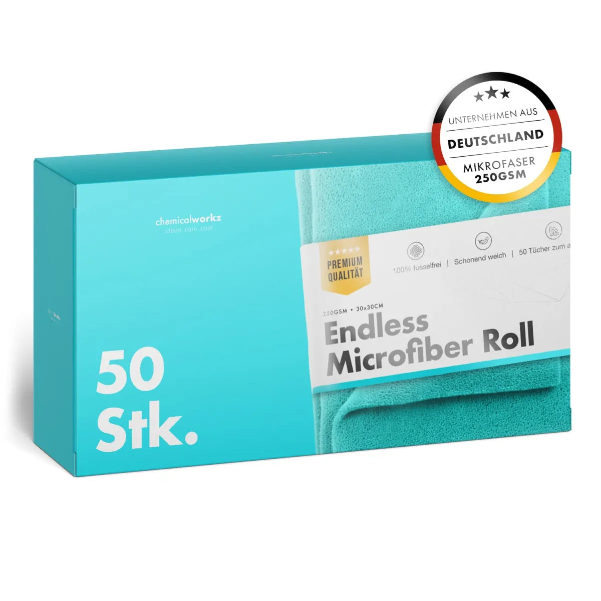 Chemicalworkz Endlos-Mikrofaserrolle 250GSM 30x30cm 50St.