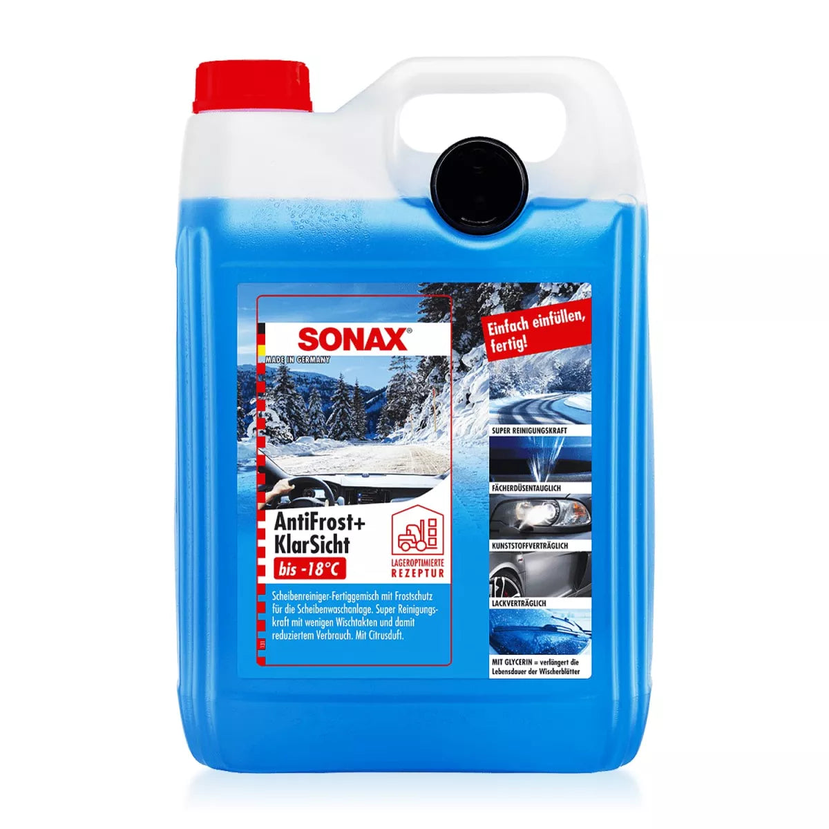 SONAX AntiFrost&KlarSicht bis -20°C Citrus 5L