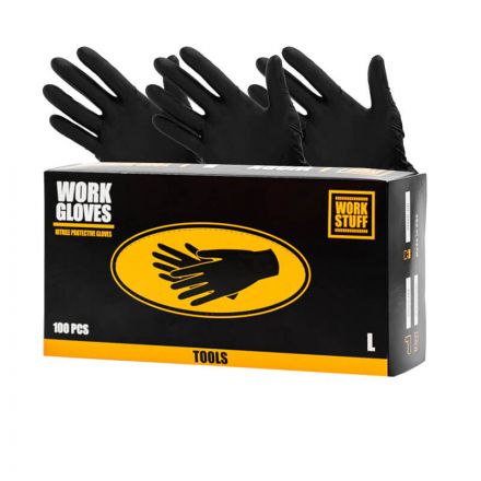 Work Stuff Black Detailing Handschuhe "L"