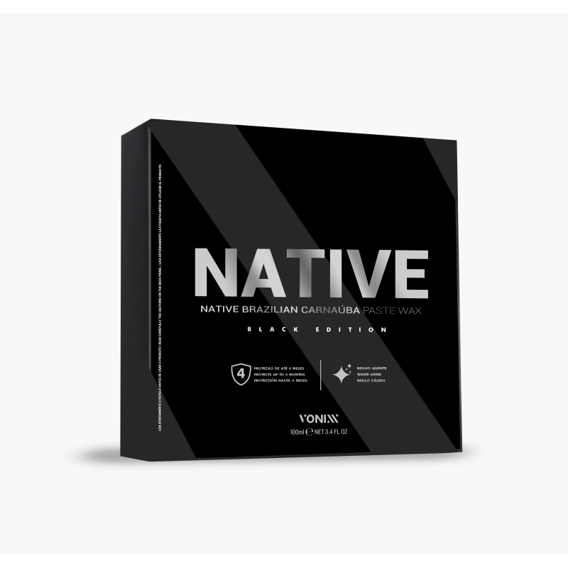 Vonixx Native Black Wax 100 ml – karnauba vosek za temne lake