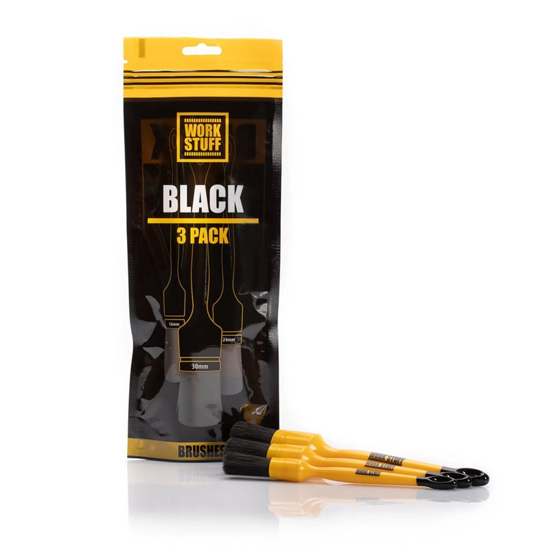 Work Stuff Detailing Brush Black 3er-Pack
